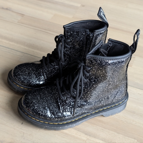 Dr. Martens Other - Toddler 1460 Glitter Lace‎ Up Boots